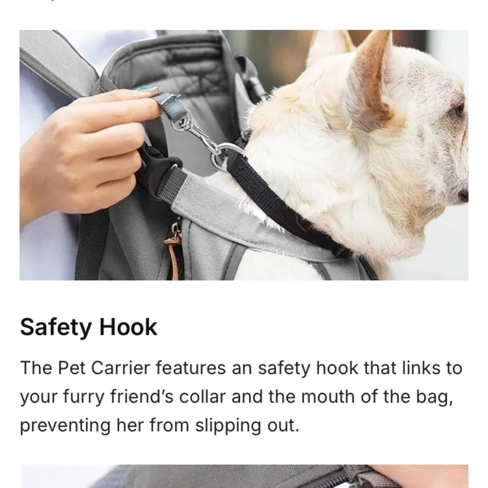 Doglemi Front Dog Backpack Carrier